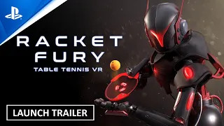 Racket Fury: Table Tennis VR - Launch Trailer  | PS VR2 Games