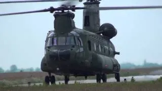 Boeing CH-47D Chinook D-101 and Boeing AH-64 Apache