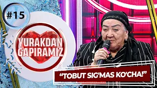 Yurakdan Gapiramiz 2-mavsum 15-son TOBUT SIG'MAS KO'CHA! (09.01.2023)