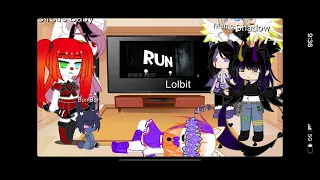 Sister Location reacts to Run Run