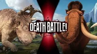 Fan Made Death Battle Trailer: Patchi VS Manny (Walking With Dinosaurs VS Ice Age)