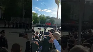 9 мая встреча курсантов ВДВ в Рязани