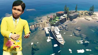 COMPREI A NOVA ILHA COM A CRIANÇA MAIS RICA DO GTA 5!