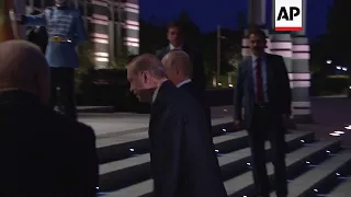 Official welcome ceremony for Russian President Vladimir Putin