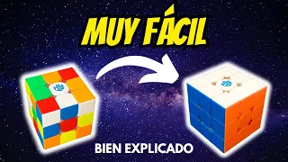 ✅️EL TUTORIAL MÁS FÁCIL de COMO ARMAR EL CUBO RUBIK. Con este SI PODRÁS resolver el cubo!