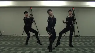 Кадры со съемочной площадки motion capture Академии фантазий