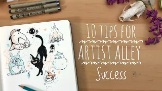 10 Tips for a Successful Artist Alley | Money, Table Setup, Customer Engagement