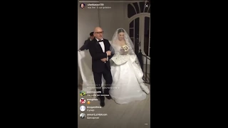 Черкасов на свадьбе Жени Кузина и Саши Артёмовой, прямой эфир 24-11-2017