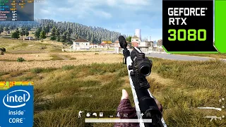 PUBG : RTX 3080 10GB ( 4K Ultra Graphics Erangel Map )