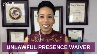 ⏰ UNLAWFUL PRESENCE WAIVER (Part 1) 🇺🇸 I-601A; USA Immigration Lawyer (2019)