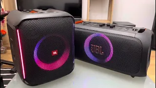 Jbl partybox encore vs jbl partybox on-the-go essential