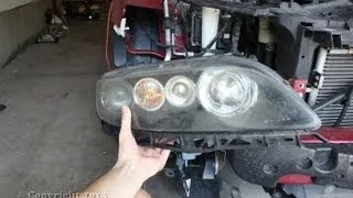 Mazda 6 Headlight Removal And Replacement