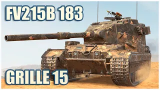 FV215b (183), Grille 15 & E 50 • WoT Blitz Gameplay