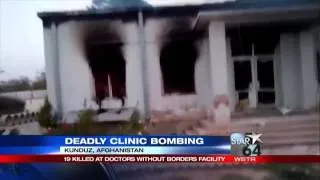 Doctors Without Borders: 19 dead in Afghan clinic airstrike