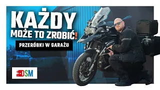 Modyfikacje MOTOCYKLA w GARAŻU?!