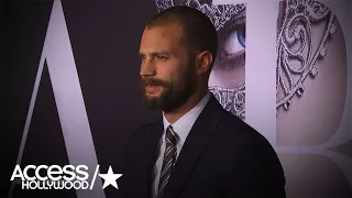 'Fifty Shades Darker' Premiere: Jamie Dornan Dakota Johnson: 'We're Great Mates' | Access Hollywood