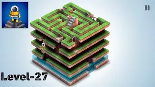 Mekorama Walkthrough | Level 27 Solution | Level Name - A Maze in 3D