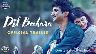 Dil Bechara Official Trailer Released | Sushant Singh Rajput | Sanjana Sanghi | Mukesh Chhabra