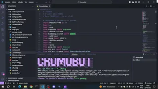 Mostrando o CromoBot um robô feito em python capaz de aprender.