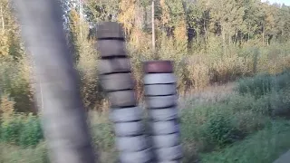 Из окна поезда. Великий Новгород - Чудово-Московское