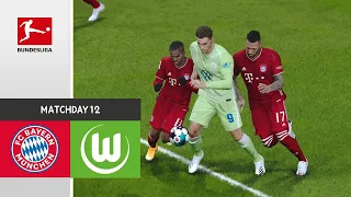 Bayern Munich vs VfL Wolfsburg | Bundesliga 2020/21 efootball PES 2021