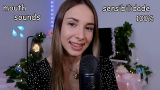 ASMR 1H DE SONS DE BOCA *molhados* NO BLUE YETI (sem anúncios no meio)