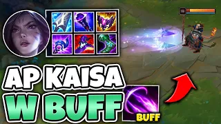 NEW AP KAI'SA BUFF MAKES HER A ONE SHOTTING SNIPER MACHINE - League of Legends