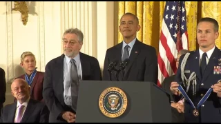 Robert De Niro Presidential Medal of Freedom 2016