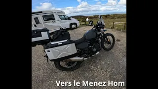 Vers le Menez Hom - RoadTrip - Royal Enfield Himalayan 410