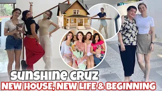 Sunshine Cruz ipinakita na ang New House bagong bahay New Life ,Beginning,Moving On with three girls