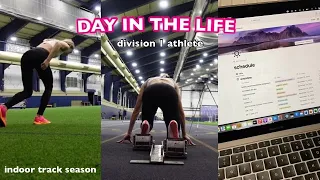 STUDENT ATHLETE DAY IN THE LIFE // indoor track and field, Pittsburgh, exercise science major