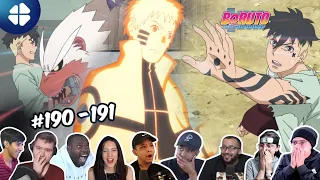 Naruto Meets Kawaki 🔥Reaction Mashup | Boruto 190-191🔥 🇯🇵