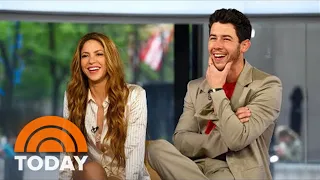 Shakira, Nick Jonas Talk Parenthood, 'Dancing With Myself' Series