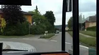 Fahrt durch Birkenfeld, Baden Württemberg