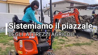 Sistemiamo il piazzale degli attrezzi