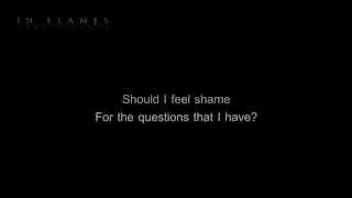 In Flames - Crawl Through Knives [Lyrics in Video]