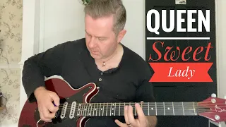 Queen Sweet Lady - Guitar Lesson (Guitar Tab)