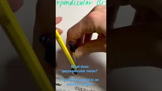 Can you draw a perpendicular bisector using a compass? #shorts