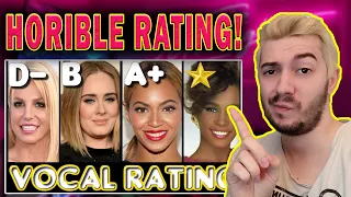 THIS RANKING IS A JOKE! - FEMALE SINGERS - VOCAL RATINGS!