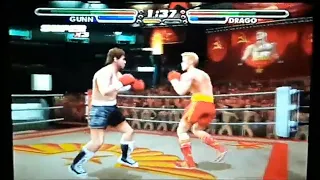 Rocky Legends - Tommy Gunn VS Ivan Drago (PS2) #rockyps2 #ps2classic