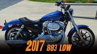 2017 Harley-Davidson XL883L Sportster Low Superior Blue