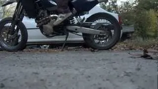 Husqvarna SM 610 start up SOUND