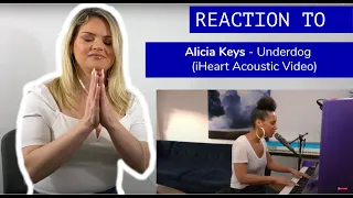 Voice Teacher reacts to ➠ Alicia Keys - Underdog (iHeart Acoustic Video)