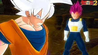 Dragon Ball Raging Blast 2 Mods: Goku vs Vegeta w/ transformations (SSB, Ultra Instinct & Ultra Ego)