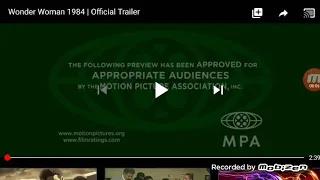 La video reacción de la película wonder woman 1984