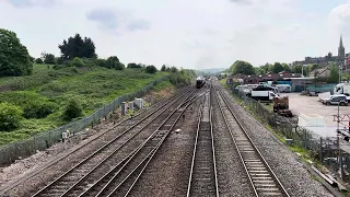 46100 “Royal Scot” departs Chesterfield {Midland} for 18D Barrow Hill.