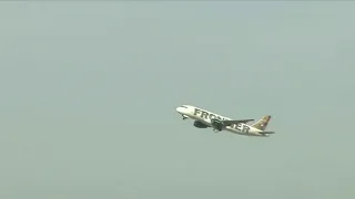 Frontier flight makes emergency landing