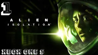 Alien Isolation XBOX ONE S Прохождение #1