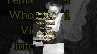 Leonarda Cianciulli || Female Serial Killer Who turned Her Victims into Soap and Cakes #shorts