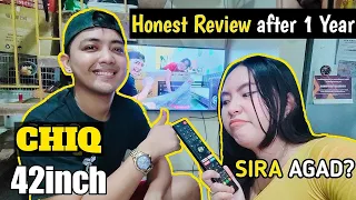 CHIQ 42 inch Smart TV - HONEST REVIEW AFTER 1 YEAR!!